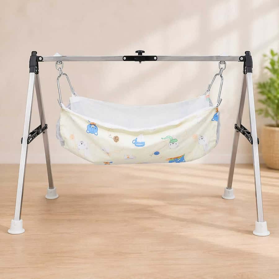 Baby Cradle Support Silicon Stand (Ghodiya Na Datta) – Strong & Stable Pipe Frame