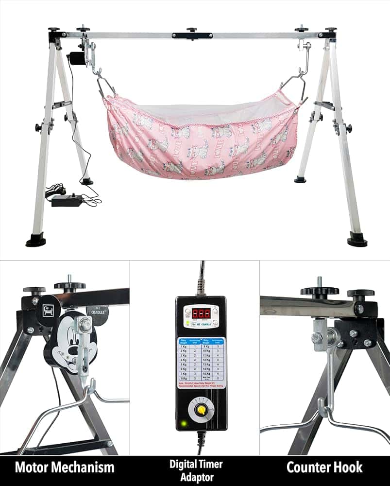 My cradle motor kit | adjustable speed | shock proof| 20kg load