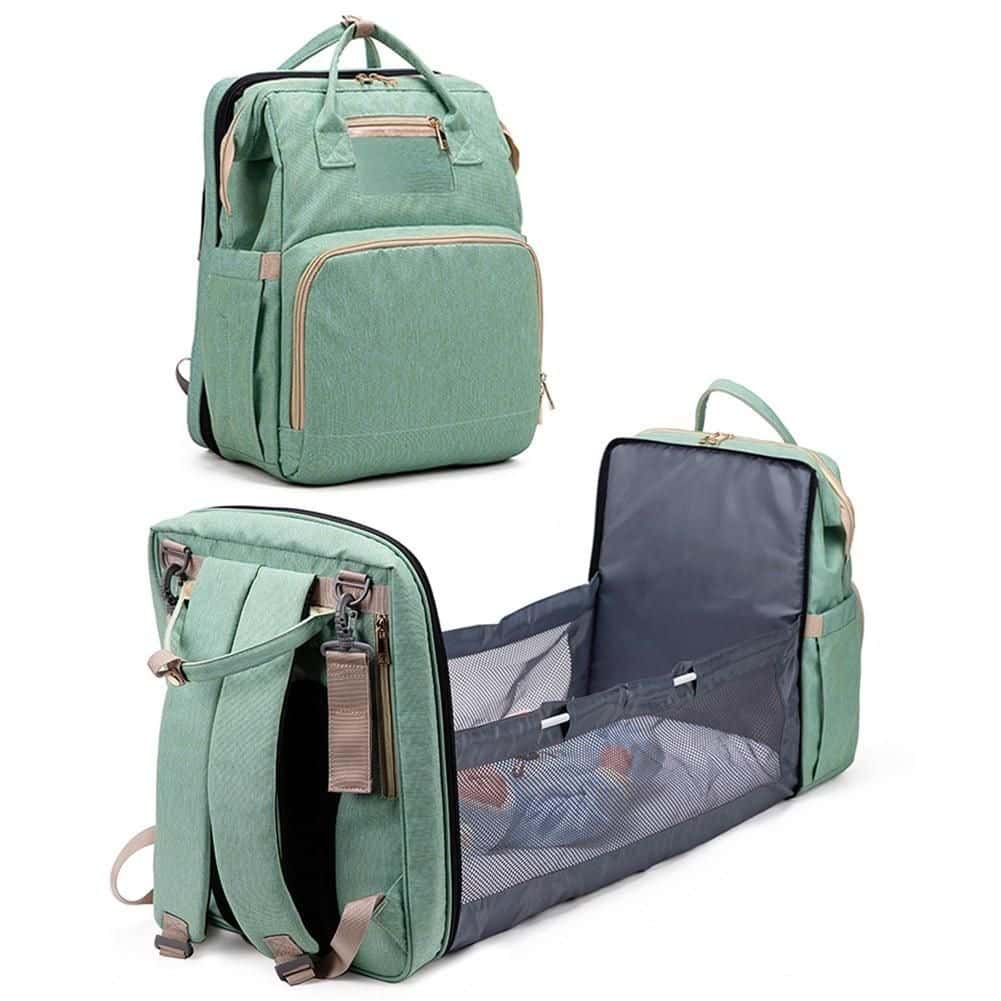 Diaper bag+ swing | 2 in 1 bag travel friendly
