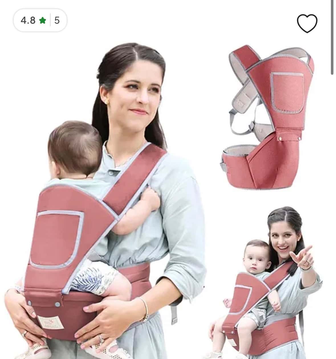 Baby carrier 3 in 1