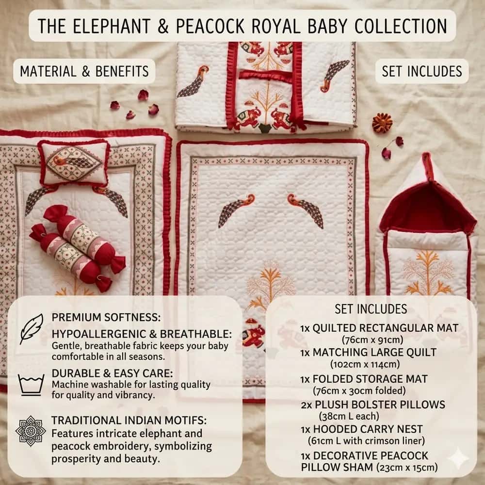 Rajvadi bedding set | premium work set